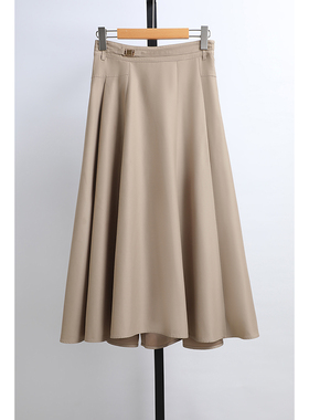 沈姐原单26年春季新款韩国ZO*OC品牌女装显瘦百搭过膝A版半身裙子