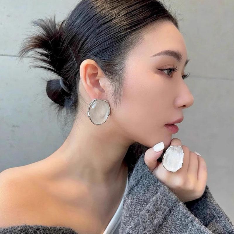 欧美夸张赛蒂娜之泉戒指耳环女