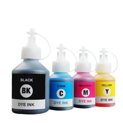 Ctrlp兼容兄弟打印机墨水BT6009BK兄弟DCP-T700连供墨水 兄弟T700墨水打印机T710彩色打印机油墨T710墨汁 4色