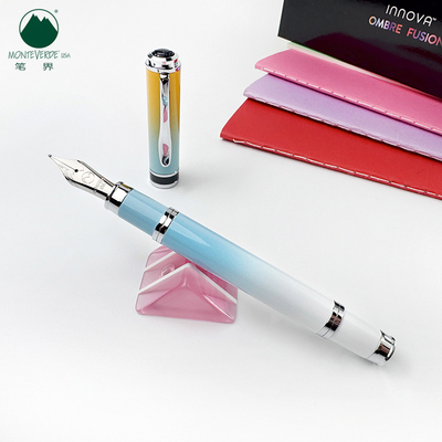 美国Monteverde钢笔 innova小清新款练字男女朋友送生日礼物书法