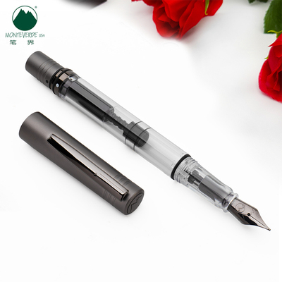 美国Monteverde钢笔 JOWO弹性笔尖 活塞吸墨大容量储墨练字送礼品