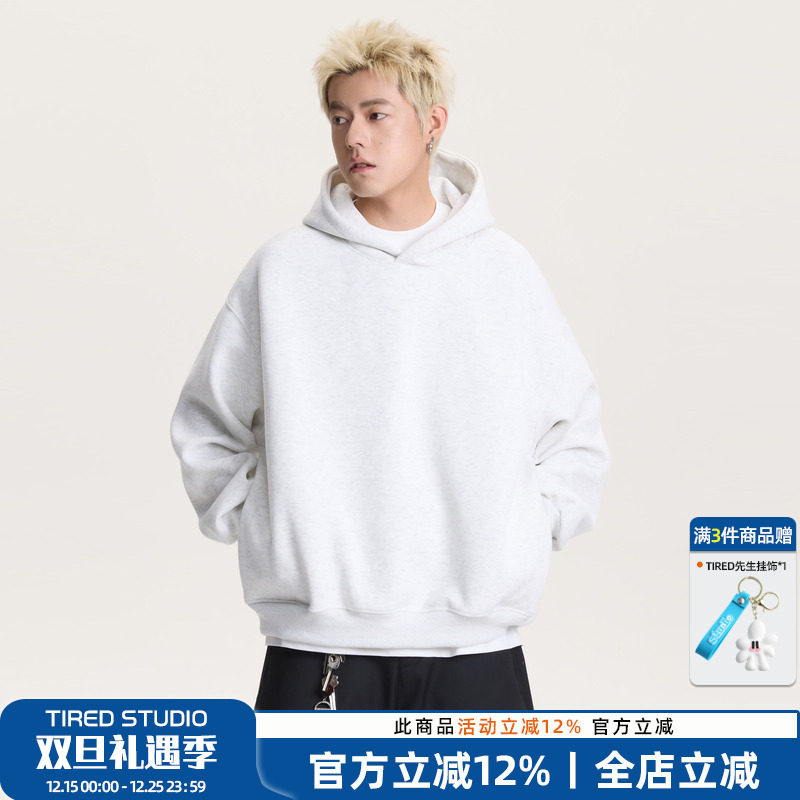 cleanfit连帽卫衣400g宽松长袖