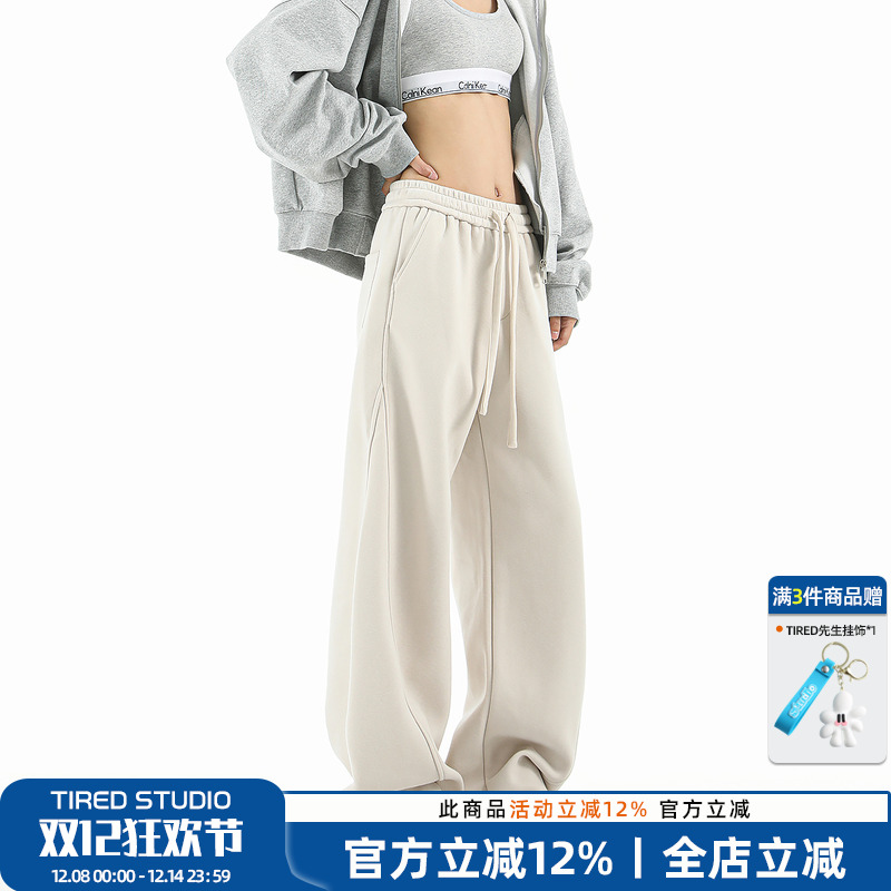 TIRED长裤宽松潮流休闲裤