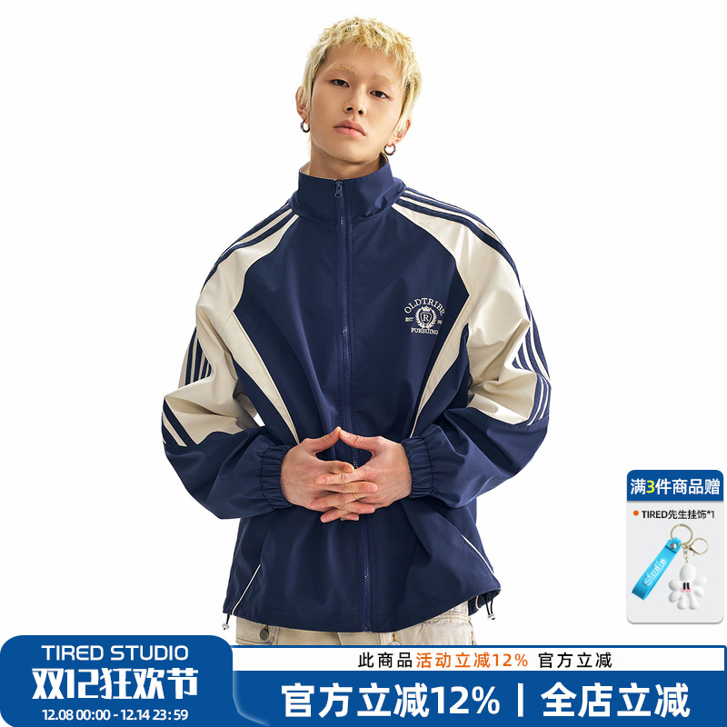 TIRED立领春季宽松夹克