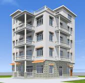 14.9x14.3 三层半农村自建别墅设计图纸建筑图全套图纸水电结构图