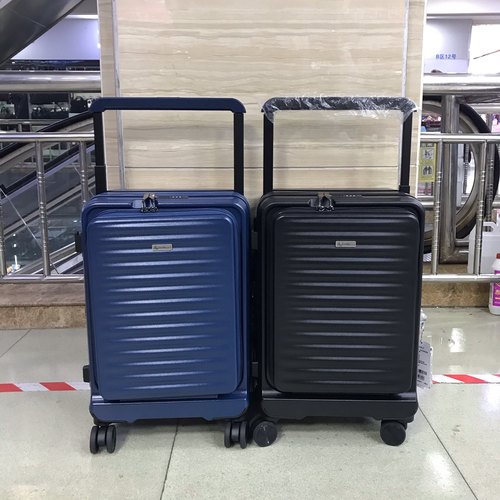 POLO MEISDO拉杆箱宽拉杆万向轮前开式密码箱登机托运商场同款