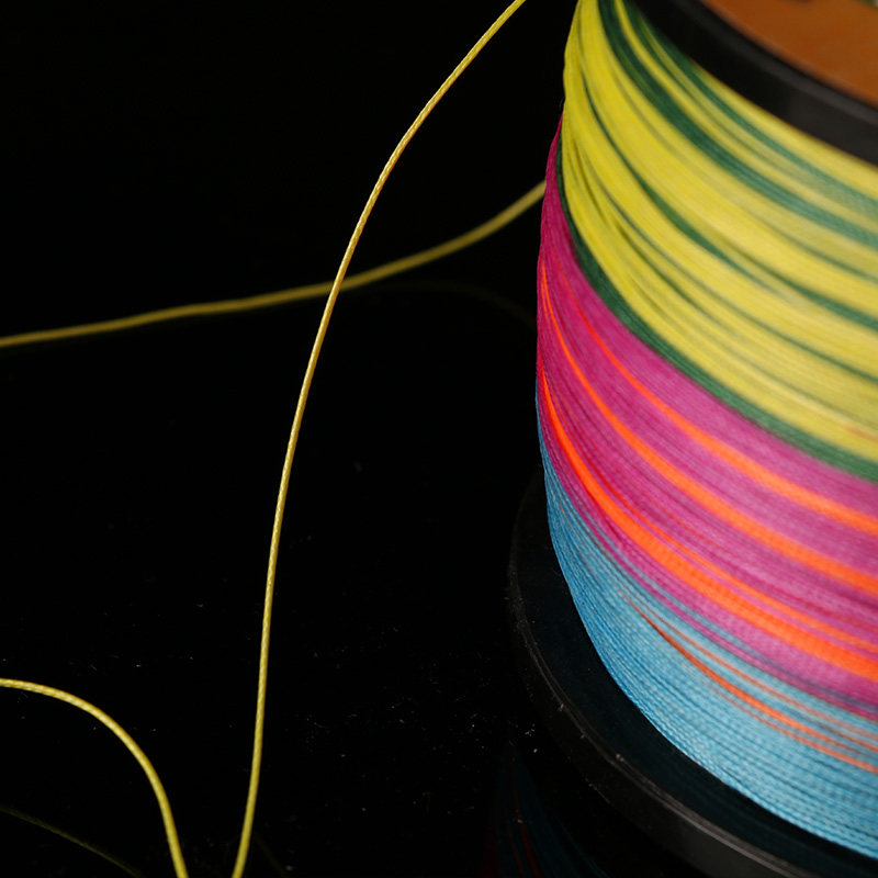 1000 미터 8 땋은 강한 말 낚싯줄 다채로운 라인 메인 라인 PE 라인 서브 라인 바다 극 낚싯줄 무료 배송