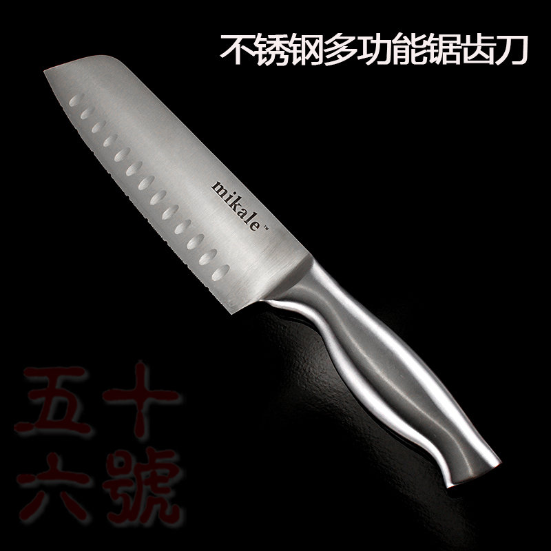 不锈钢冻肉刀 切片锯齿刀冷冻解冻刀切肉刀蛋糕锯刀吐司据刀厨房