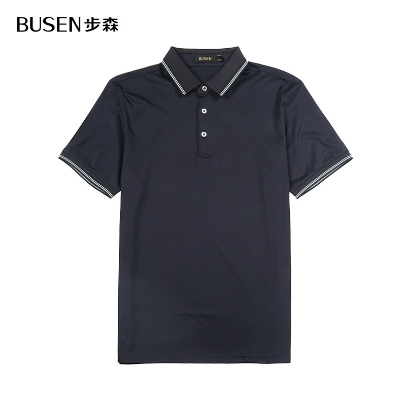 Busen/步森短袖POLO商务休闲