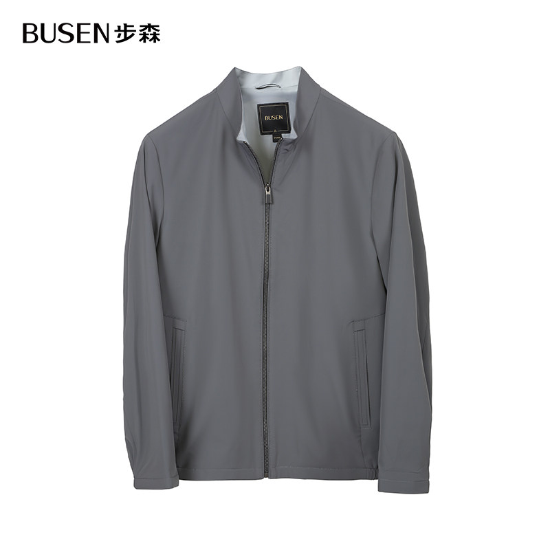 Busen/步森立领夹克简约有型