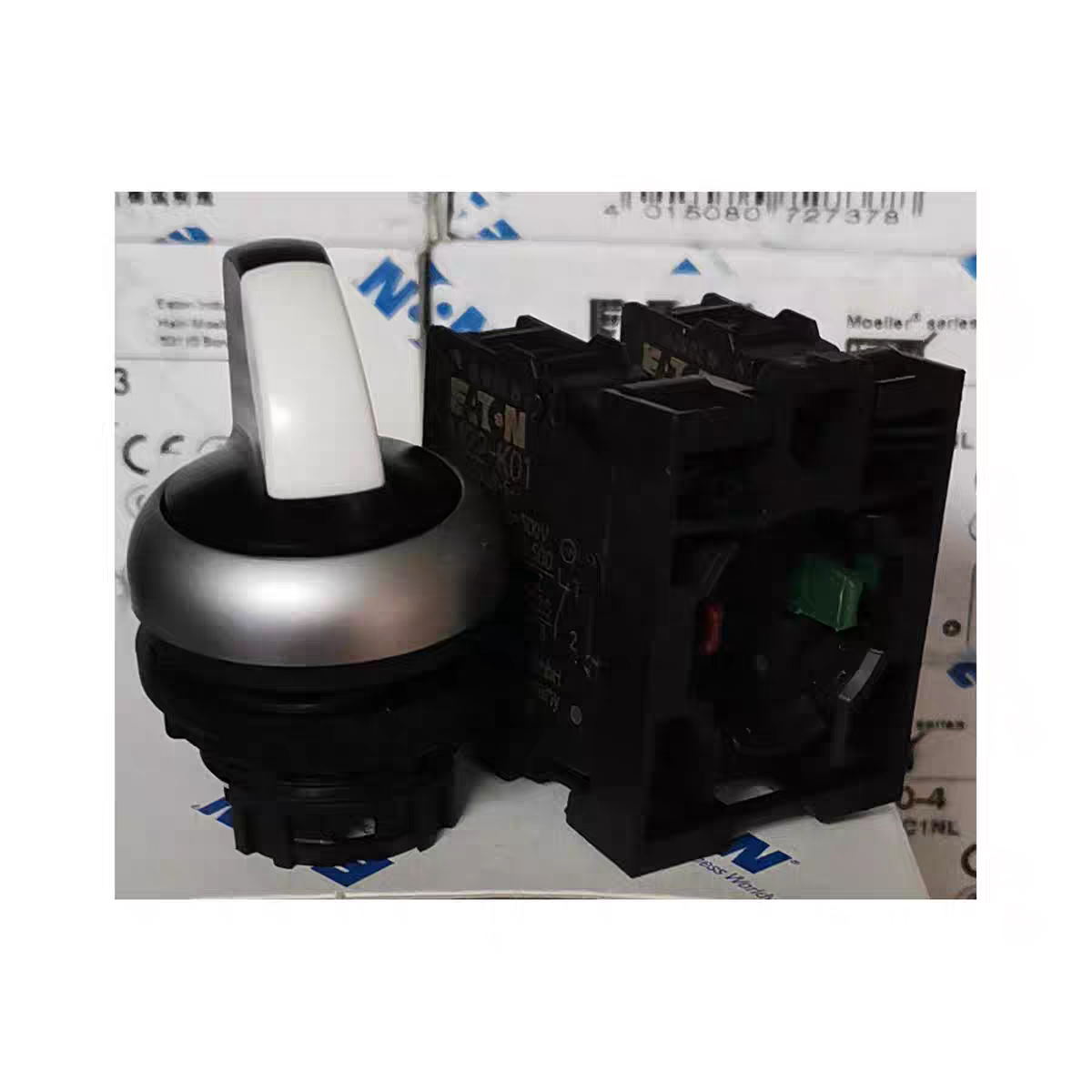 EATON MOELLER穆勒M22-WRK3/K11选择按钮三档一开一闭,正品现货