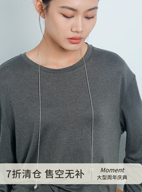 多种用法铃兰毛衣链长款项链