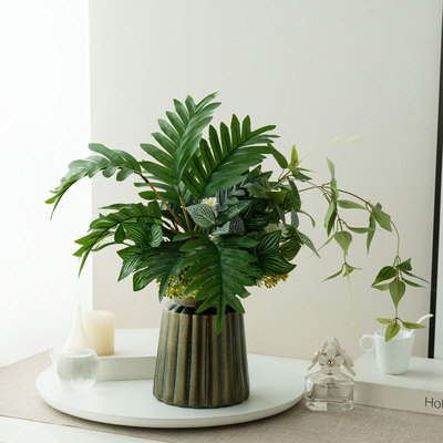 北欧现代高端轻奢仿真花假绿植