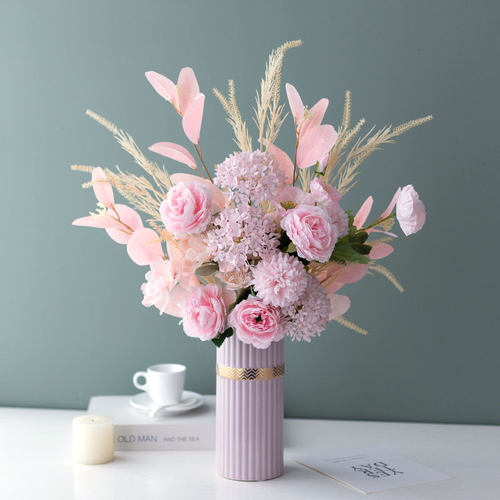 网红ins粉色少女心系样板间花瓶