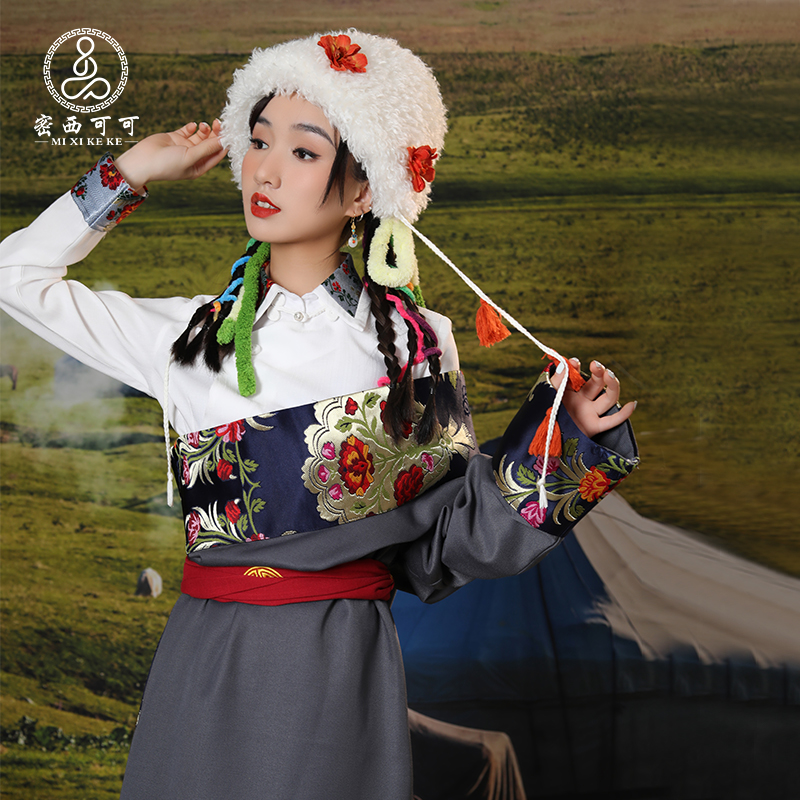 密西可可网红写真藏袍藏服