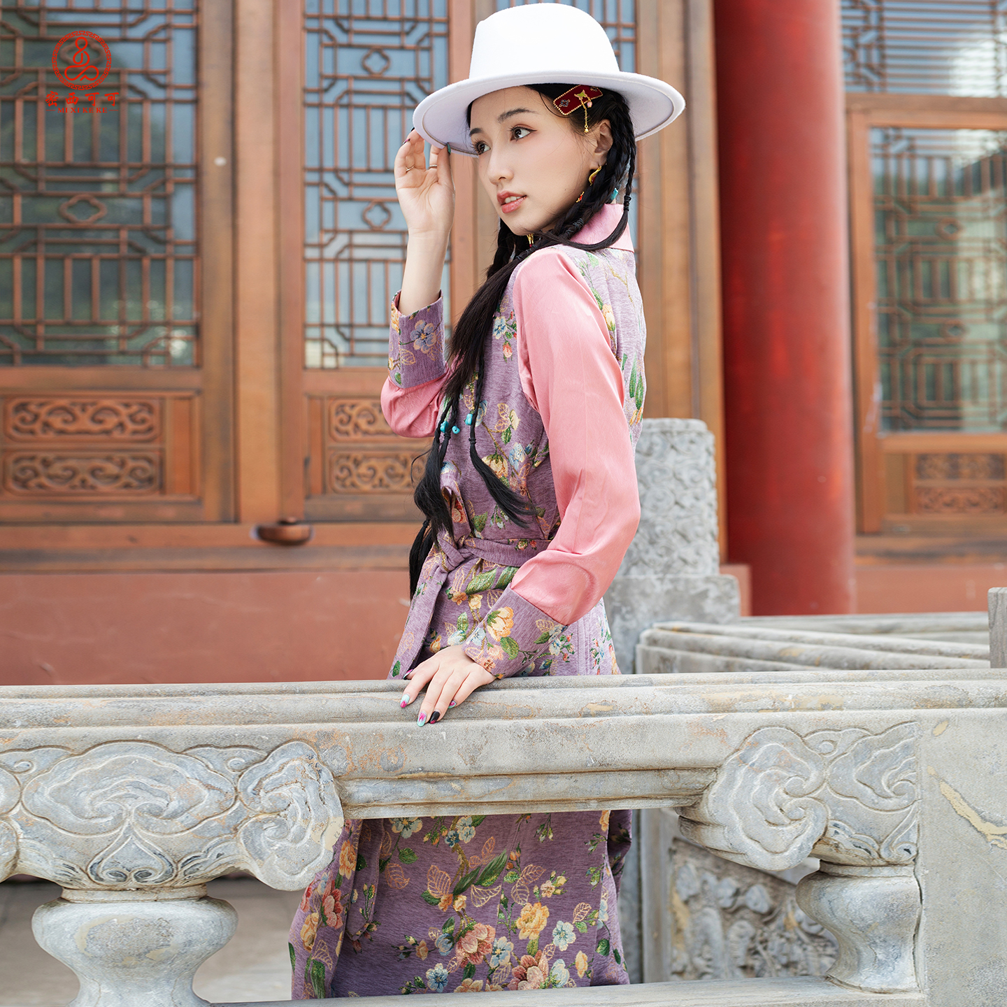 藏族服装女秋冬加厚藏式博拉藏裙
