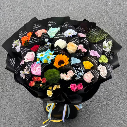 一岁一礼花束成人礼全国玫瑰花生日鲜花速递同城配送女友北京上海