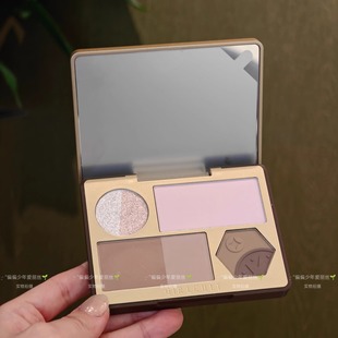 Girlcult面部盘综合盘桃花坞修容阴影没分哑光高光桃花源面中提亮