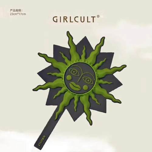Girlcult周边阿波罗手持镜化妆包