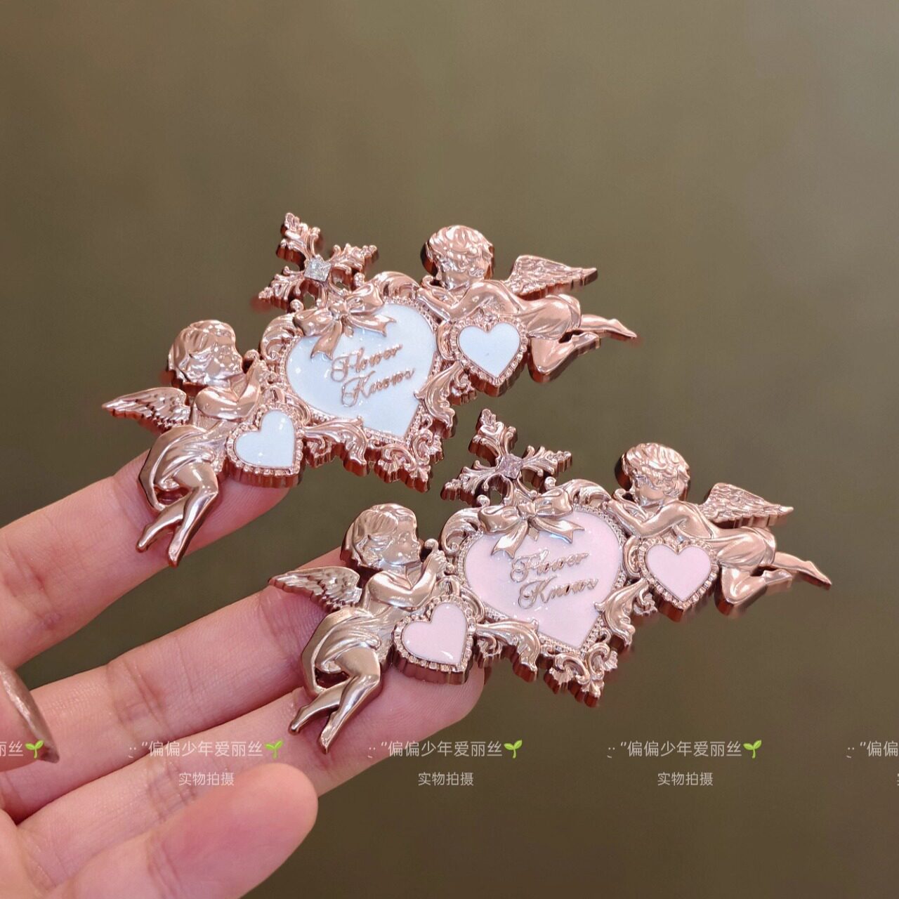 【小天使】花知晓周边发夹头饰高级感高端发夹甜美减龄夹子巴洛克