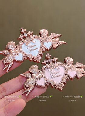 【小天使】花知晓周边发夹头饰高级感高端发夹甜美减龄夹子巴洛克