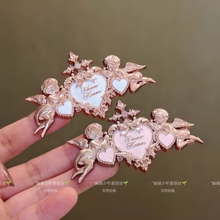 【小天使】花知晓周边发夹头饰高级感高端发夹甜美减龄夹子巴洛克