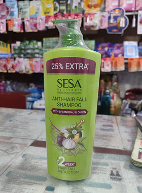 印度SESA阿育吠陀洗发水18种植物熬制滋养头发油促生修复受损强化