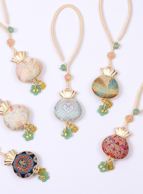 非遗宋锦配饰小葫芦金钱袋挂件招财包包挂教师节礼物上久楷钱小萍