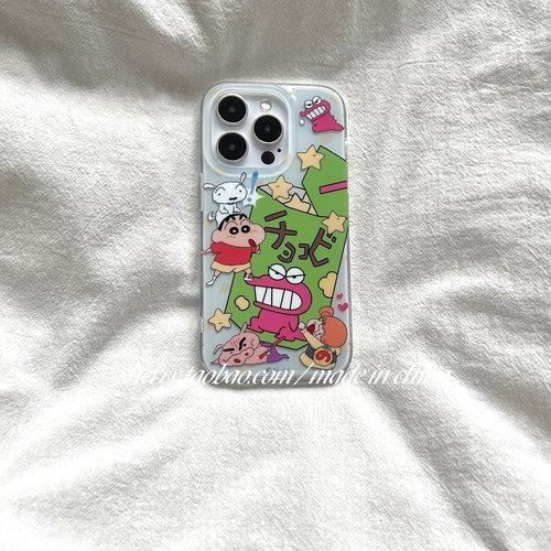 苹果蜡笔小新手机壳适用于苹果17