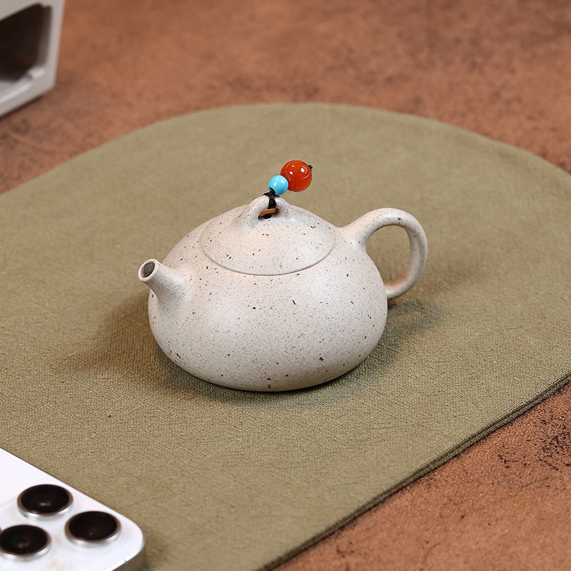 文旦壶宜兴原矿白段小文旦紫砂壶75ml小品功夫茶泡茶壶单人小茶壶