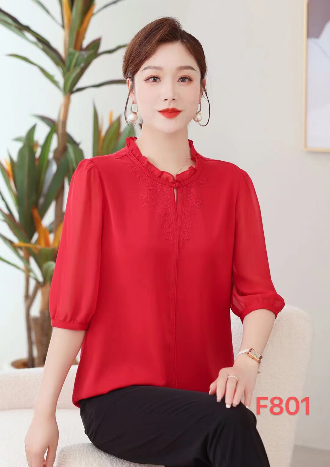 2025夏季新大码女装新款女装衬衫