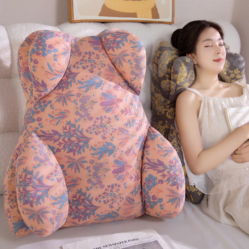 繁华木棉加高床头腰靠垫