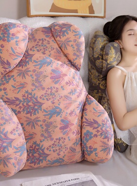 新款床头靠垫沙发榻榻米软包加高护腰靠背腰靠背客厅座椅大号靠枕