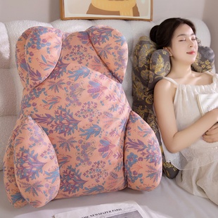 新款 木棉床头靠垫加高护腰靠背办公座椅腰靠垫沙发抱枕枕头靠垫