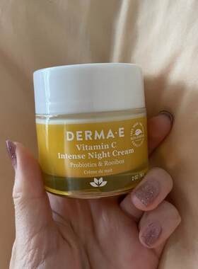 包邮美国 DERMA E德玛依 维生素C深层晚霜 高保湿抗皱 56g