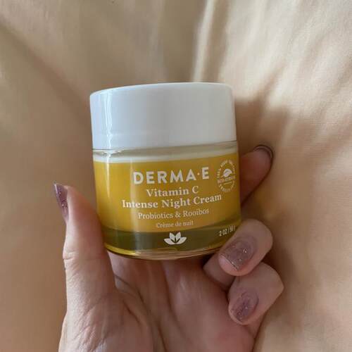 包邮美国 DERMA E德玛依 维生素C深层晚霜 高保湿抗皱 56g
