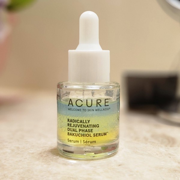 包邮 美国ACURE 透彻焕活双相补骨脂酚精华 20ml