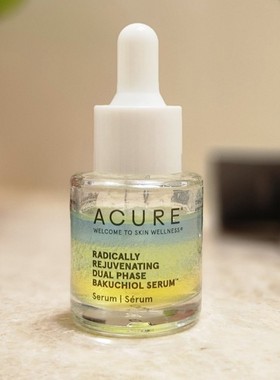 包邮 美国ACURE 透彻焕活双相补骨脂酚精华 20ml