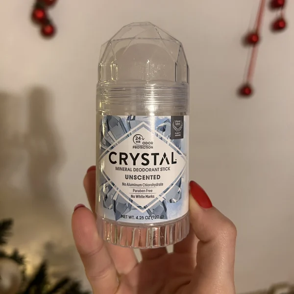 包邮美国水晶止汗剂Crystal矿物质净味棒除臭24小时净味120g无香
