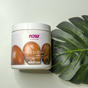 美国诺奥NOW Foods乳木果油纯天然护肤油膏状可用于皮肤/头发198g