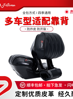 杰托马九号/极核多款车型通用电动车后靠背经典舒适耐看耐磨百搭