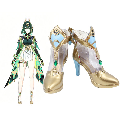 Cosplay鞋靴  原神奈芙尔 Cosplay鞋cos鞋定制