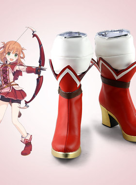 公主连结 璃乃 cosplay鞋 cos鞋来图定做200708