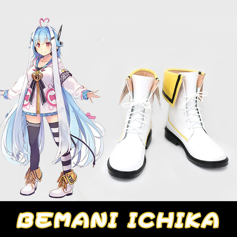 KONAMI旗下BEMANI游戏系列虚拟角色Ichika cosplay鞋来图定做