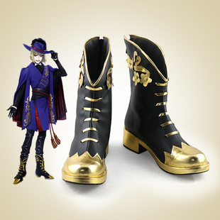 cos鞋 来图定做 cosplay鞋 扭曲仙境cos服白雪Rook