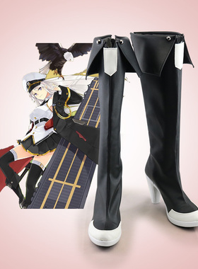 碧蓝航线企业航母 航空母舰 cosplay鞋 百事cos鞋定做200515