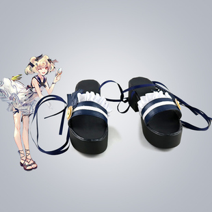 明日方舟 古米cos鞋定制 动漫Cosplay女靴支持看图制作