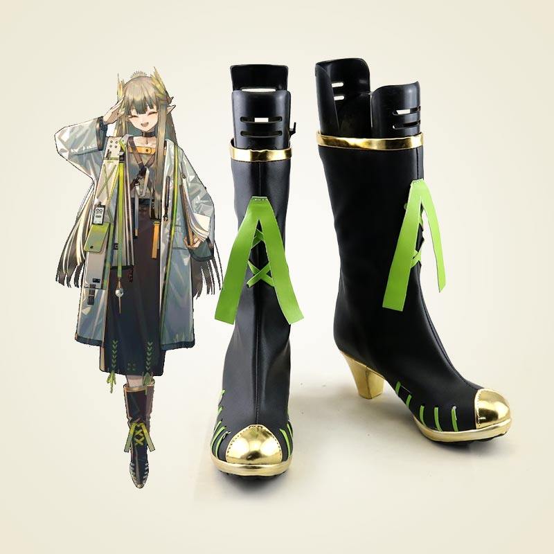 明日方舟 缪尔赛思cos鞋定制 动漫Cosplay女靴支持看图制作