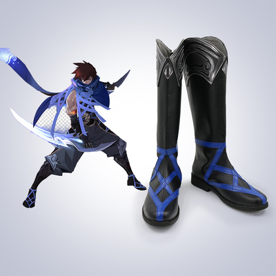 taobao agent King Glory Lan COS Shoes Custom Game Anime COSPLAY men's boots support viewing