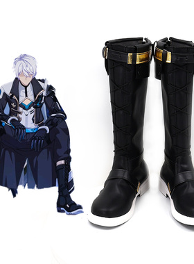 崩坏3 凯文卡斯兰娜 cosplay鞋cos鞋来图定做动漫演出鞋定制